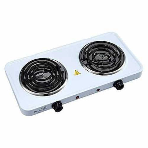 🔥 Electric Coil Burner – Double Burner Hot Plate | Portable Cooking Stove – Deal of the Day!